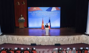 Tổng thống Hollande nói về "tương lai chung của Pháp-Việt Nam"