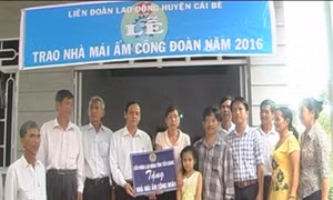 Gần 2.000 mái ấm cho người lao động Tiền Giang