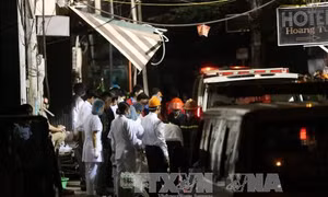 13 người thiệt mạng trong vụ cháy trên đường Trần Thái Tông