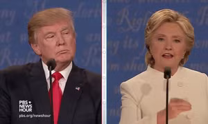 Bí mật bất ngờ: Ông Trump từng hết lời ca ngợi nhà Clinton
