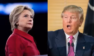 Bà Hillary đang có số phiếu đại cử tri gần gấp đôi ông Trump