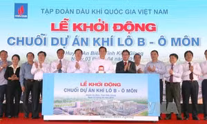  Thủ tướng bấm nút khởi động chuỗi dự án Khí Lô B - Ô Môn