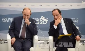 Ông Putin chính thức hủy chuyến thăm Pháp