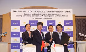 All Nippon Airways trở thành cổ đông chiến lược của Vietnam Airlines 