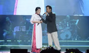 Anh Thơ ngưỡng mộ Chế Linh hơn 70 tuổi vẫn hát live tốt