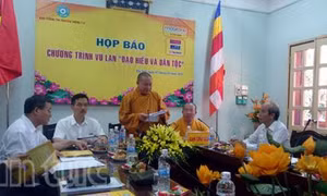 Phát động chương trình Vu lan “Đạo hiếu và Dân tộc”