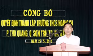 Thành lập Trường THCS Hoàng Sa tại Đà Nẵng