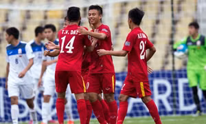 Tuyển Việt Nam vào tứ kết giải U16 châu Á
