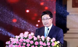 PTT Phạm Bình Minh phát biểu tại Cấp cao Mekong-Lan Thương 
