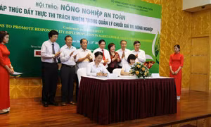 Agribank và Vingroup ký kết “Về đầu tư phát triển nông nghiệp an toàn, bền vững”