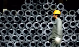 Sản xuất công nghiệp Trung Quốc yếu nhất từ 2009
