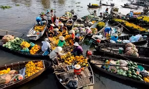 Văn hoá chợ nổi Cái Răng là di sản quốc gia