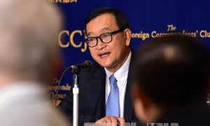 Tòa án Campuchia kết án ông Sam Rainsy tội phỉ báng