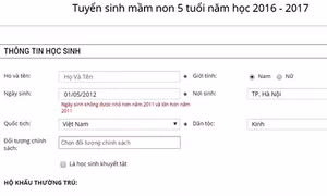 Tuyển sinh trực tuyến ở Hà Nội - Còn “rối như canh hẹ”