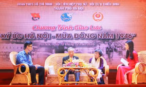 Giao lưu “Ký ức Hà Nội - Mùa đông năm 1946”