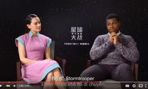Đoàn làm phim Star Wars gửi lời chúc tới fan Việt Nam