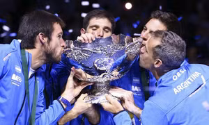 Argentina “phá dớp” để lần đầu vô địch Davis Cup