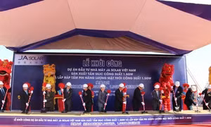 320 triệu USD xây dựng dự án sản xuất pin năng lượng mặt trời