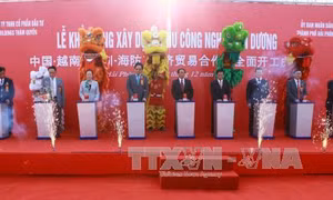 Khởi công khu công nghiệp An Dương 