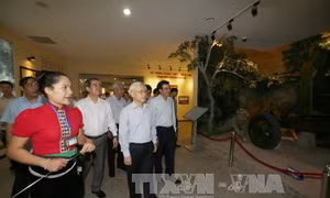 Tổng Bí thư Nguyễn Phú Trọng thăm, làm việc tại tỉnh Điện Biên