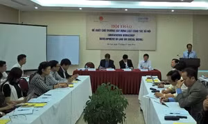 Tạo cơ sở pháp lý cho phát triển nghề công tác xã hội