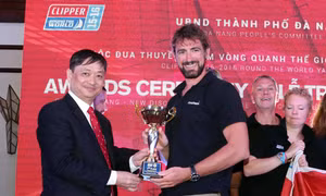 Trao giải đua thuyền buồm tại Đà Nẵng 