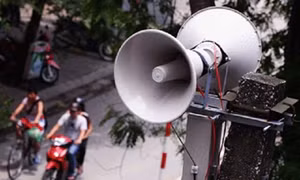 Bác tin Đài truyền thanh phường Cẩm Châu bị nhiễu sóng Trung Quốc 