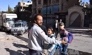 SOHR: Chính phủ Syria oanh tạc Aleppo khiến 32 thường dân thiệt mạng