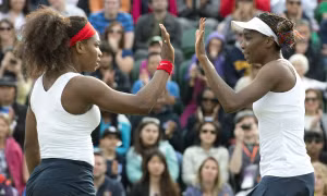 Chị em nhà Williams thất bại ở nội dung đánh đôi tennis