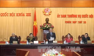 Khai mạc Phiên họp thứ 33, Ủy ban Thường vụ Quốc hội Khóa XIII 