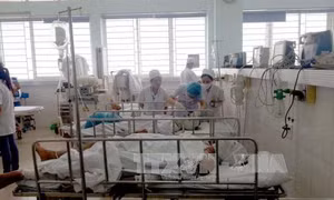 Nổ khí mê tan, 6 công nhân bị thương