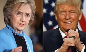 Tỷ phú Trump đuổi kịp bà Clinton về độ nổi tiếng