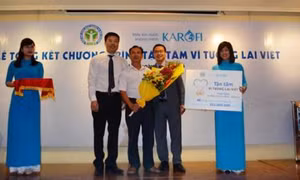 75 triệu lít nước tinh khiết cho làng ung thư