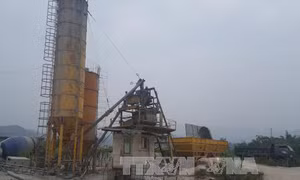 Hà Nội xử lý dứt điểm các trạm trộn bê tông không phép
