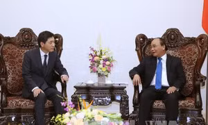 Thủ tướng Nguyễn Xuân Phúc tiếp Đại sứ Hàn Quốc