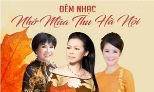 Khánh Ly hội ngộ Lệ Thu, Hồng Nhung trong "Nhớ mùa thu Hà Nội"