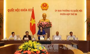Ủy ban Thường vụ Quốc hội khóa XIII họp phiên cuối cùng