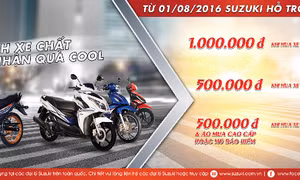 Rinh xe chất lượng - Nhận quà Cool từ Suzuki