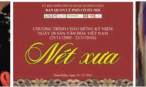 Nhiều hoạt động văn hóa nghệ thuật mừng ngày Di sản Việt Nam