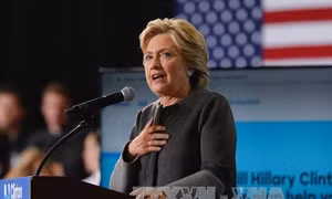 Quỹ vận động tranh cử của bà Clinton "hút" số tiền kỷ lục