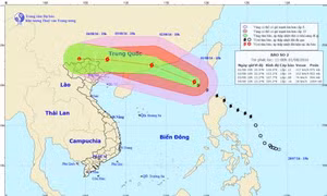 Không loại trừ khả năng bão số 2 đổ bộ trực tiếp vào nước ta