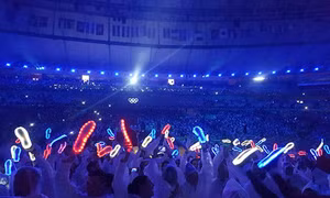 Giày tuyển Anh bừng sáng trong đêm bế mạc Olympic