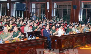 Chủ tịch nước dự giao lưu “Biên cương thắm tình hữu nghị”