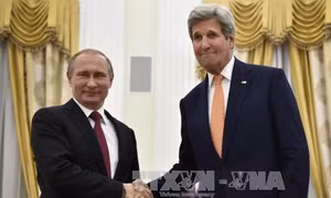 Ngoại trưởng Mỹ hội kiến Tổng thống Putin tại Kremlin