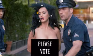 Madonna, Katy Perry khỏa thân kêu gọi người Mỹ đi bỏ phiếu