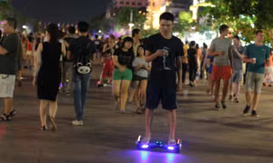 Nguy hiểm rình rập từ thú chơi xe điện cân bằng