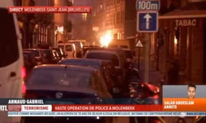Nhiều vụ nổ tại Molenbeek sau khi nghi can khủng bố Paris sa lưới 
