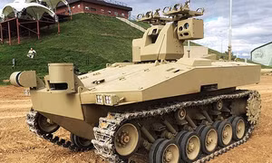 "Kalashnikov" chế tạo robot bánh xích mới cho quân đội