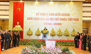 Chiêu đãi quốc tế nhân dịp Quốc khánh 2/9 