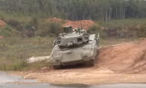 Những thước phim hiếm có về siêu tăng Armata